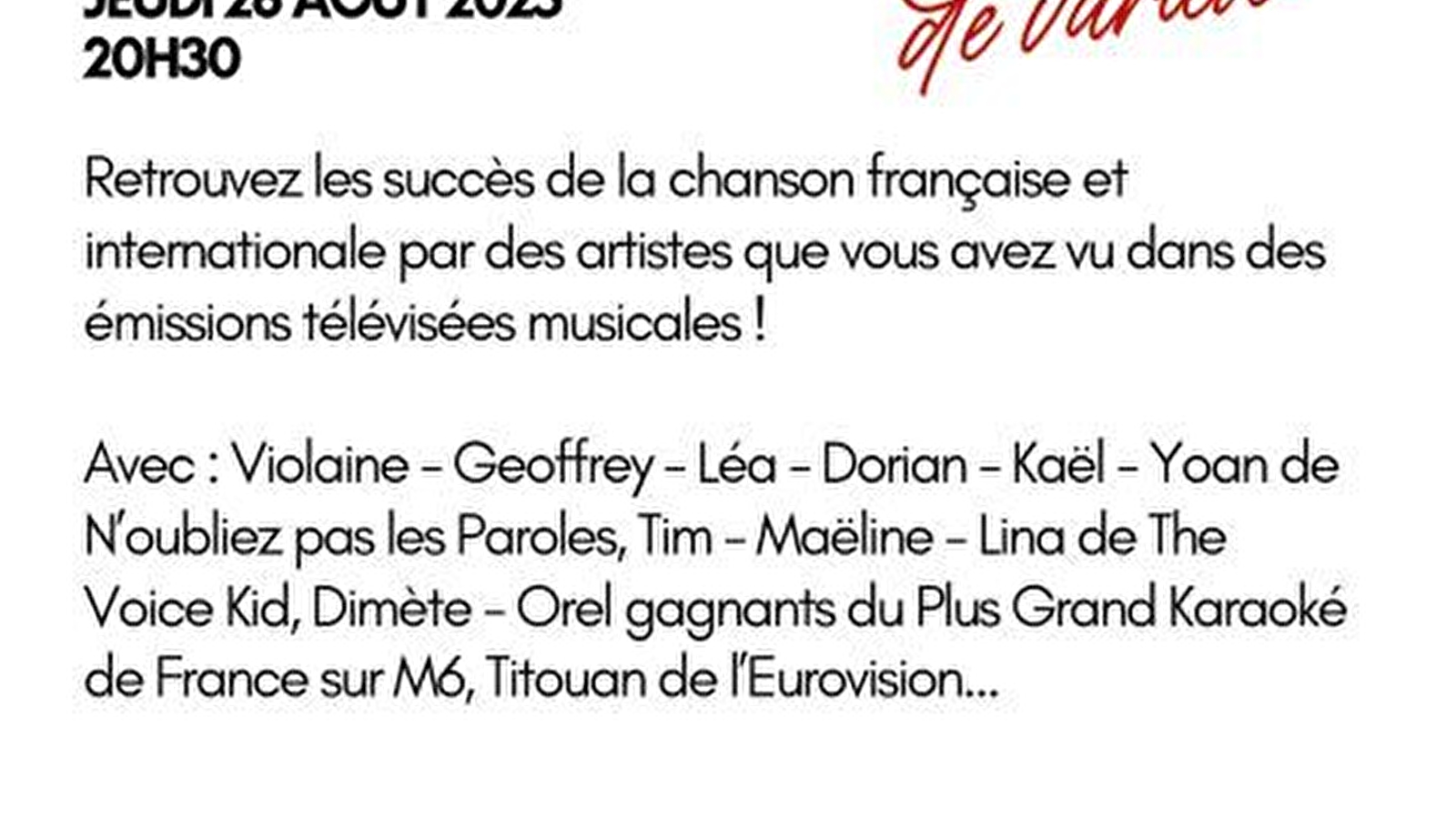 Des chansons plein la tête