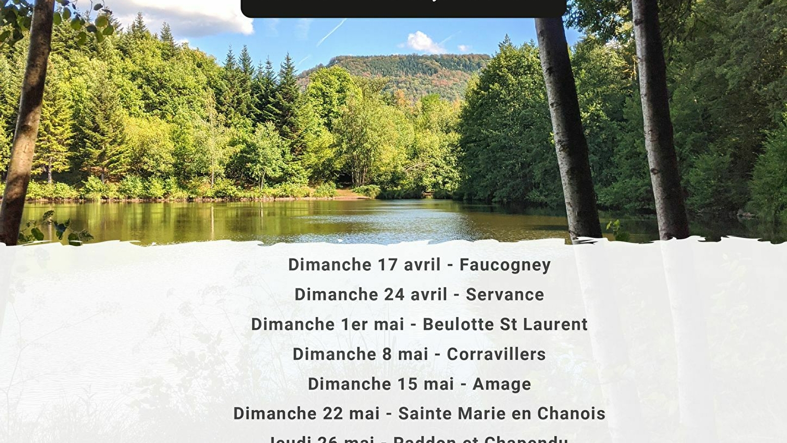 Mille Pas aux 1000 Étangs