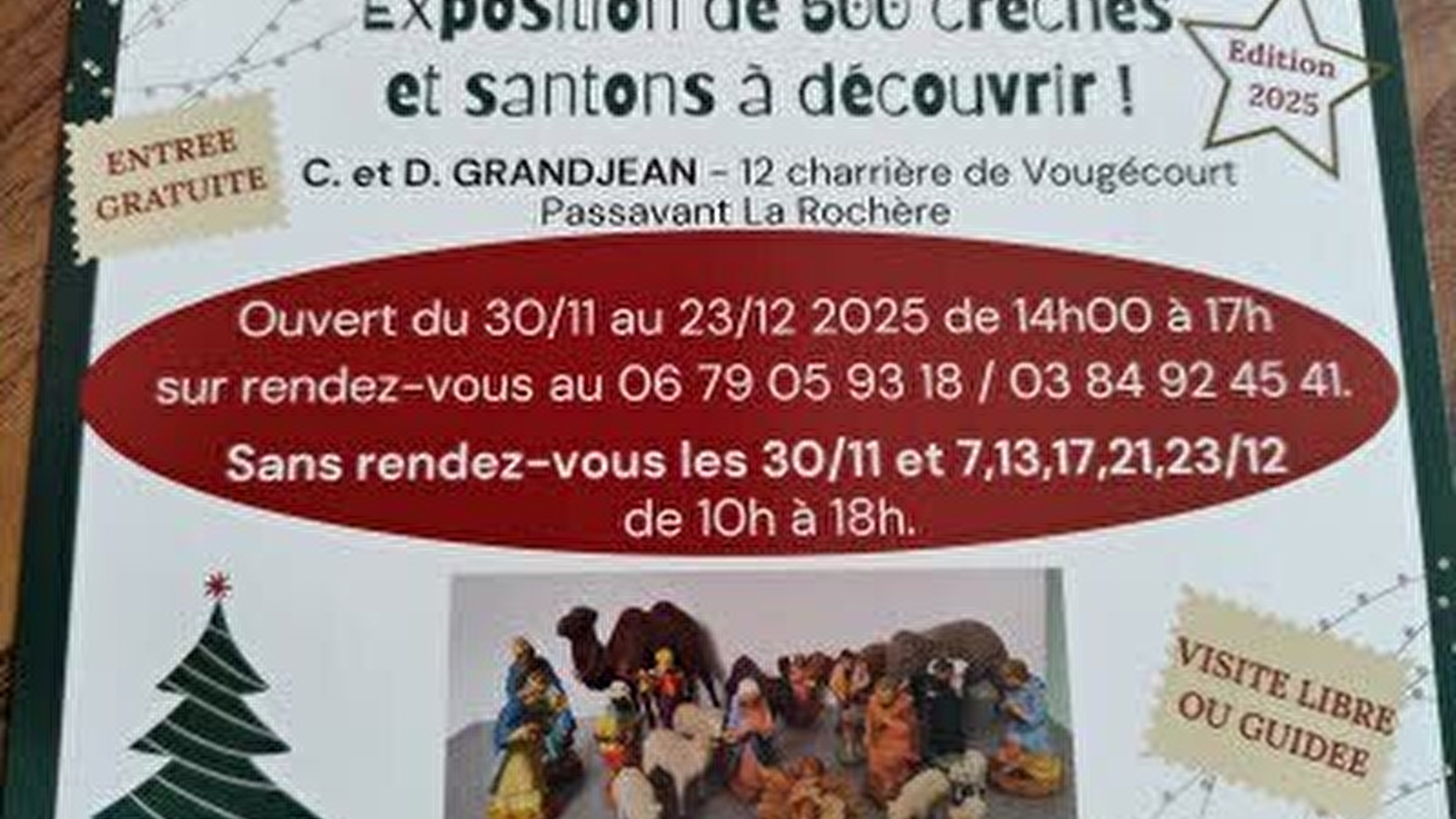 Exposition de Crèches du monde