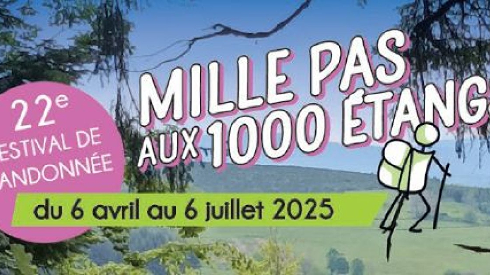 Mille pas aux 1000 étangs