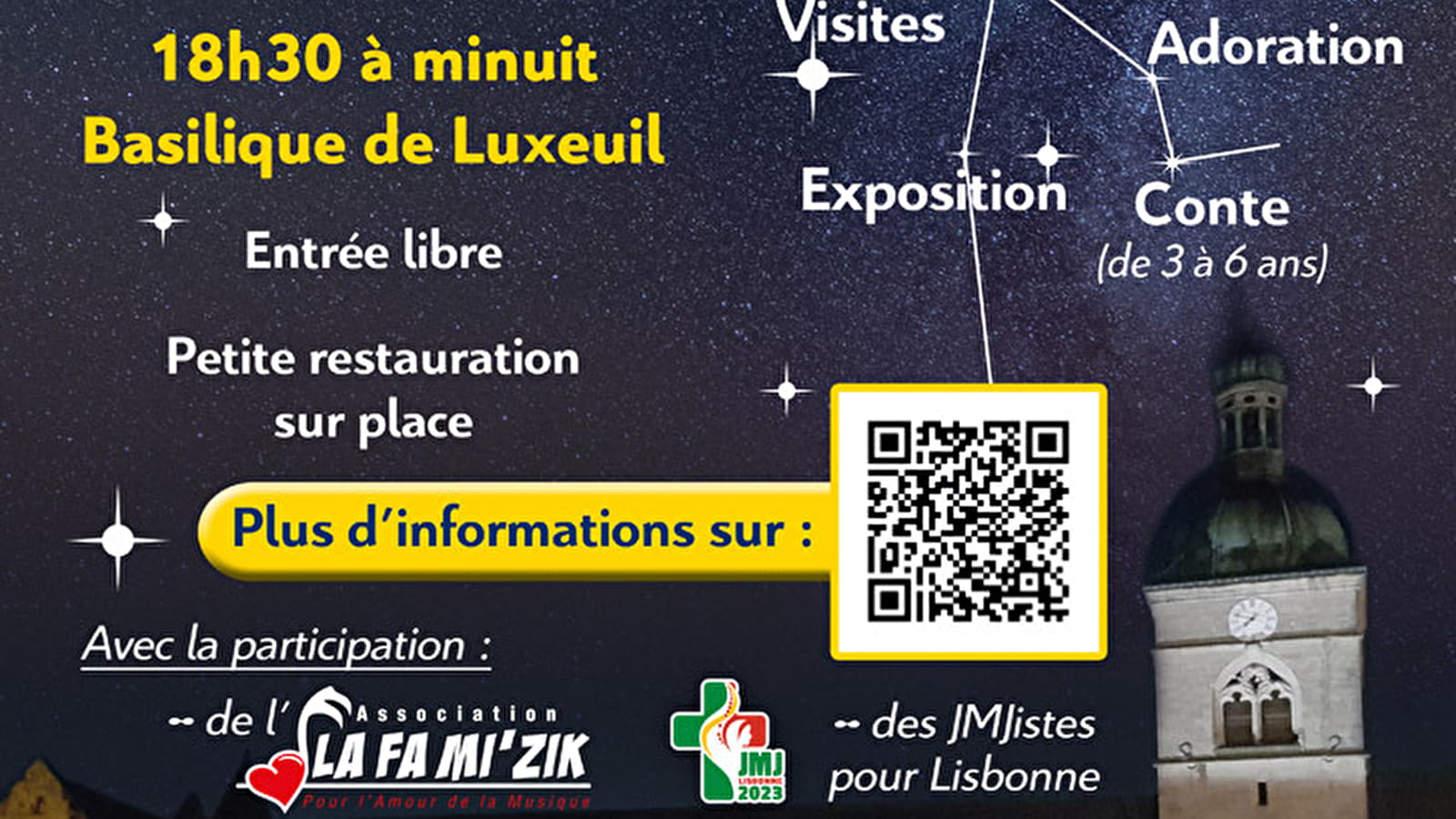 La Nuit des Eglises à la Basilique