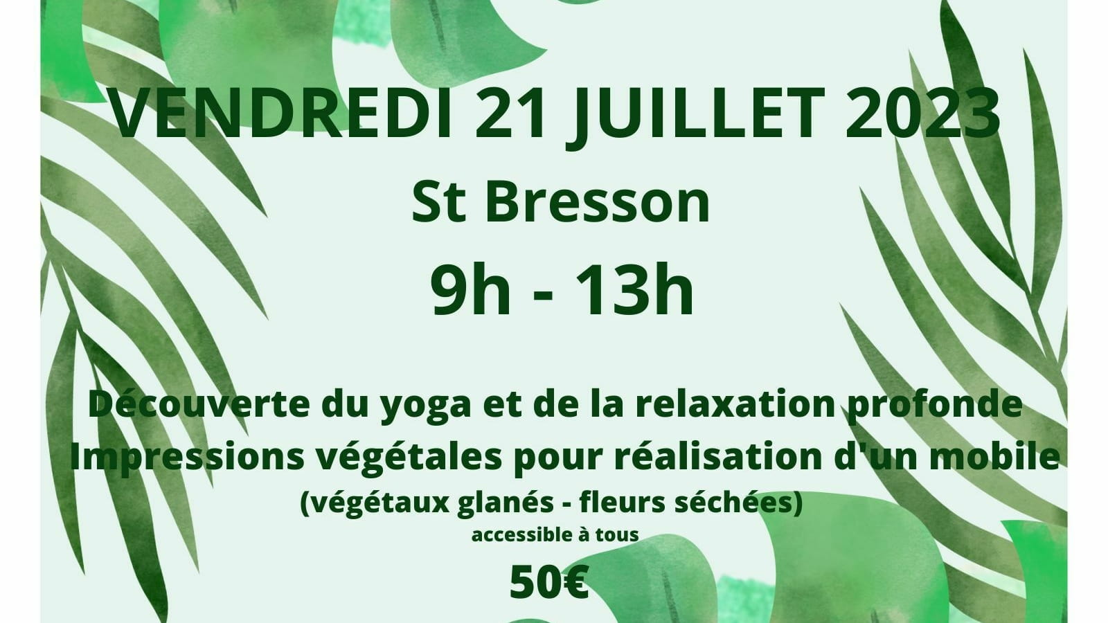 Yoga et Art floral