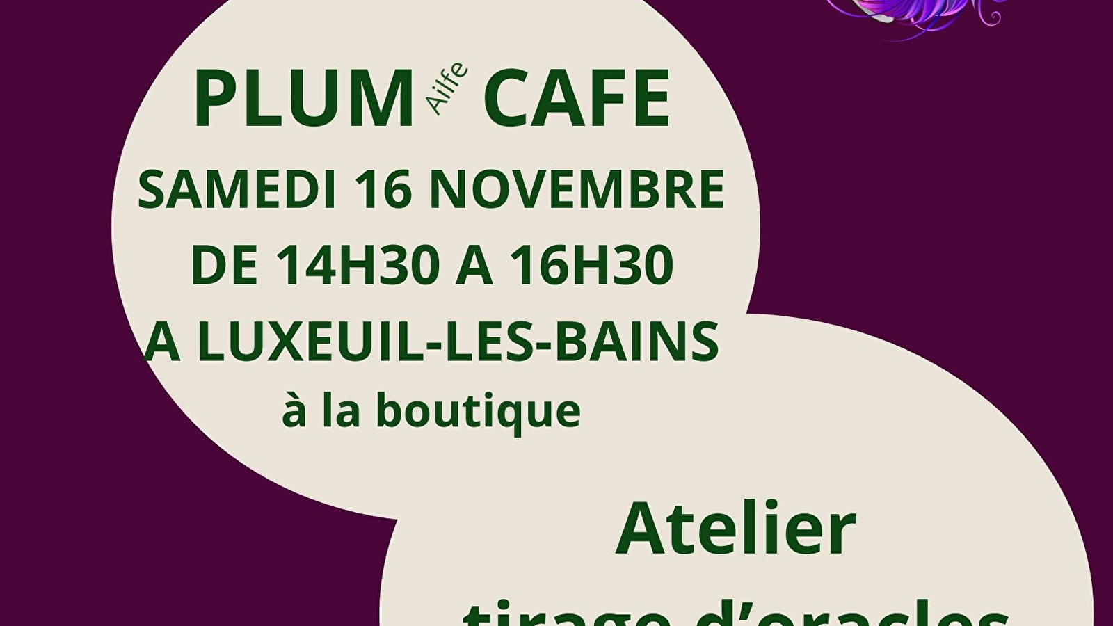 Plum(ailfe) café à Luxeuil-les-Bains