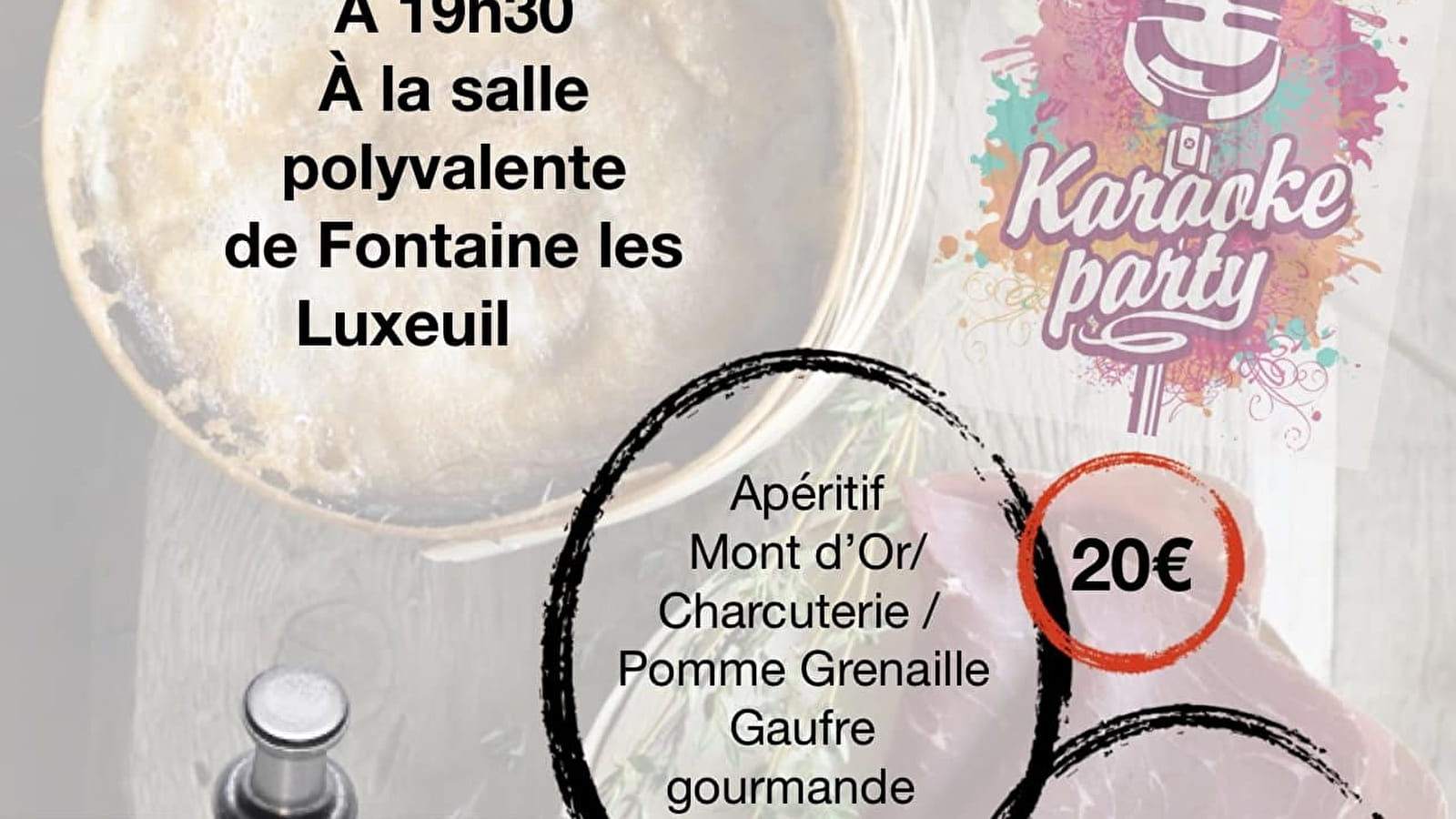 Soirée Mont d'Or