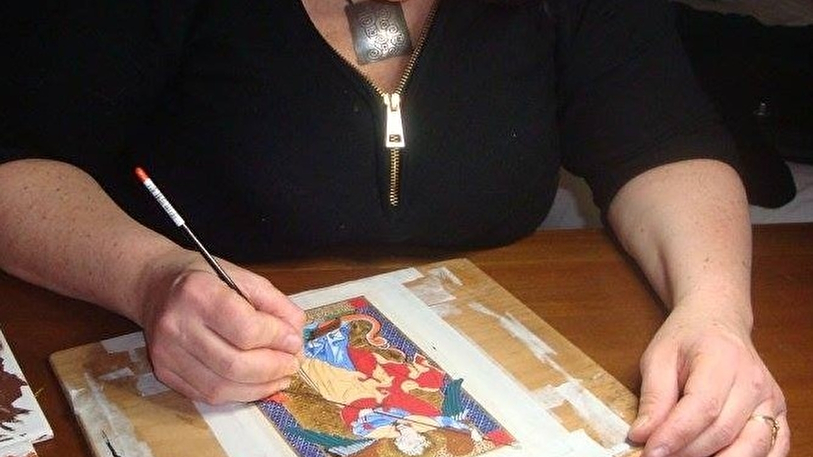 Atelier d'enluminure