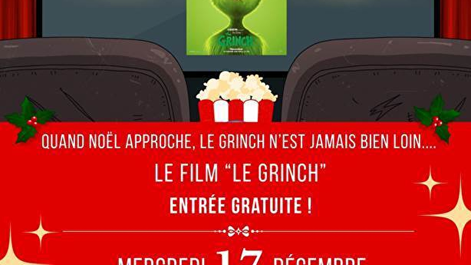 Projection 'Le Grinch'