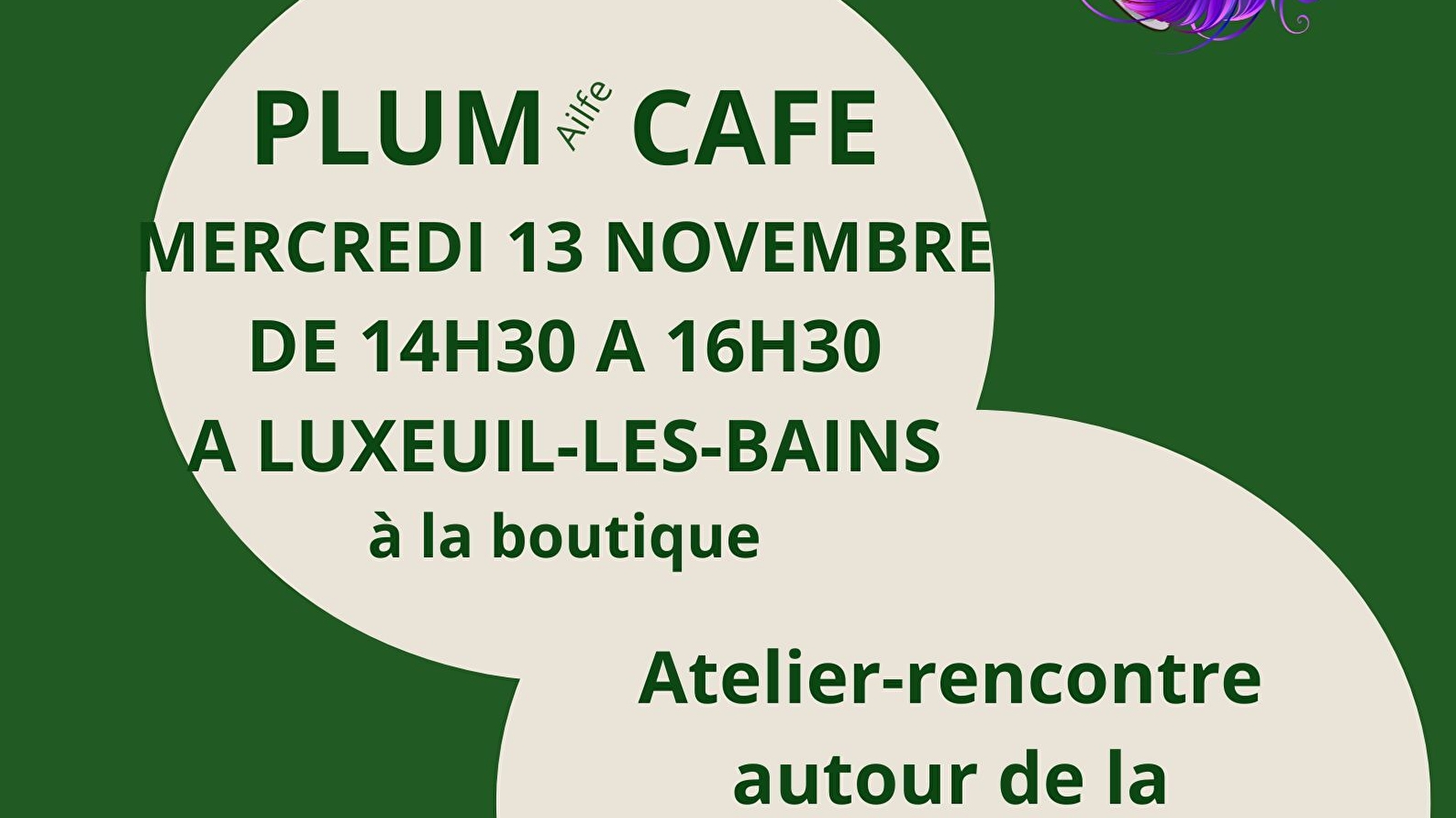 Plum(ailfe) café à Luxeuil-les-Bains
