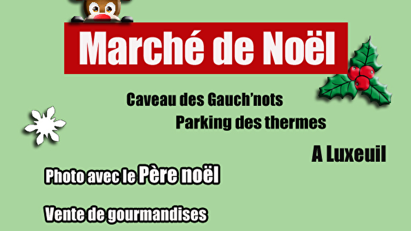 Marché de Noël des Gauch'nots et Gauch'nottes