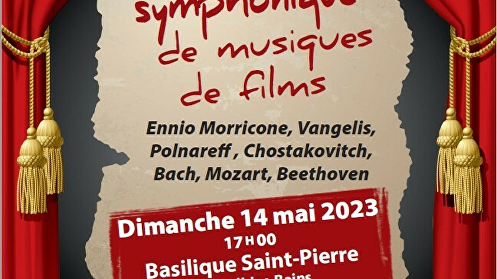 Grand concert symphonique de musiques de films