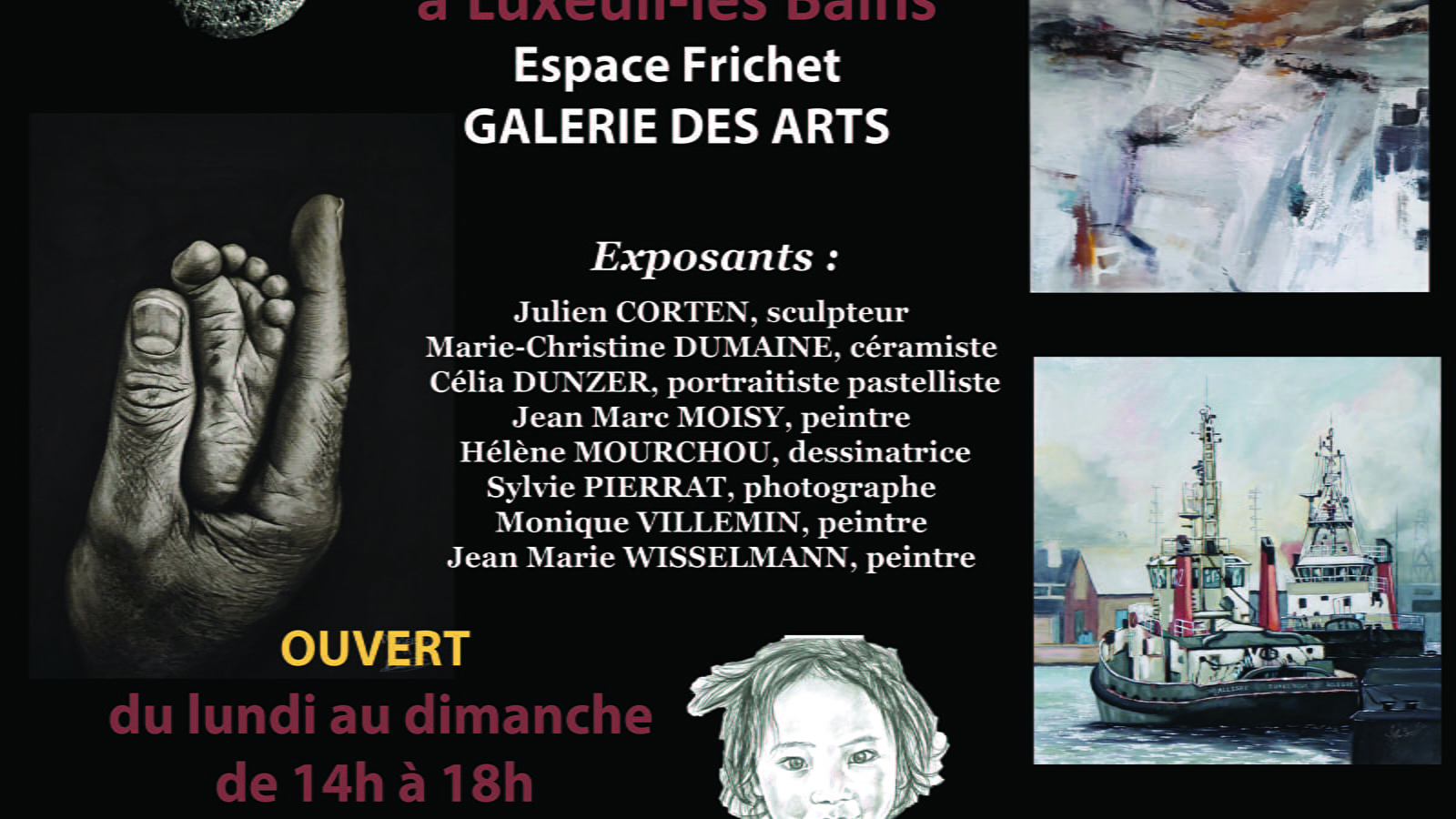 Exposition par l'Association l'Art dans la Rue