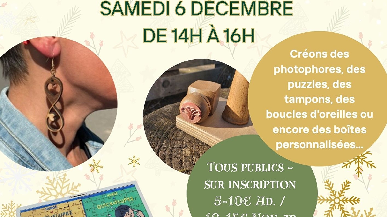 Atelier 'J'offre et je fais ! Tout en bois !'