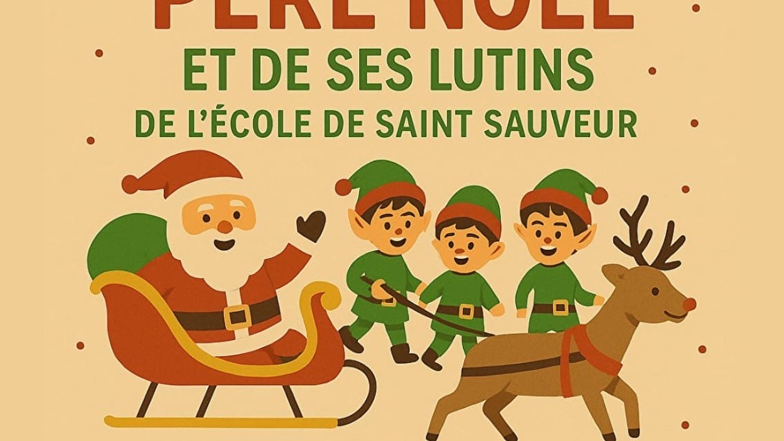 Parade du Père-Noël en Calèche