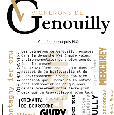 Cave des vignerons de Genouilly