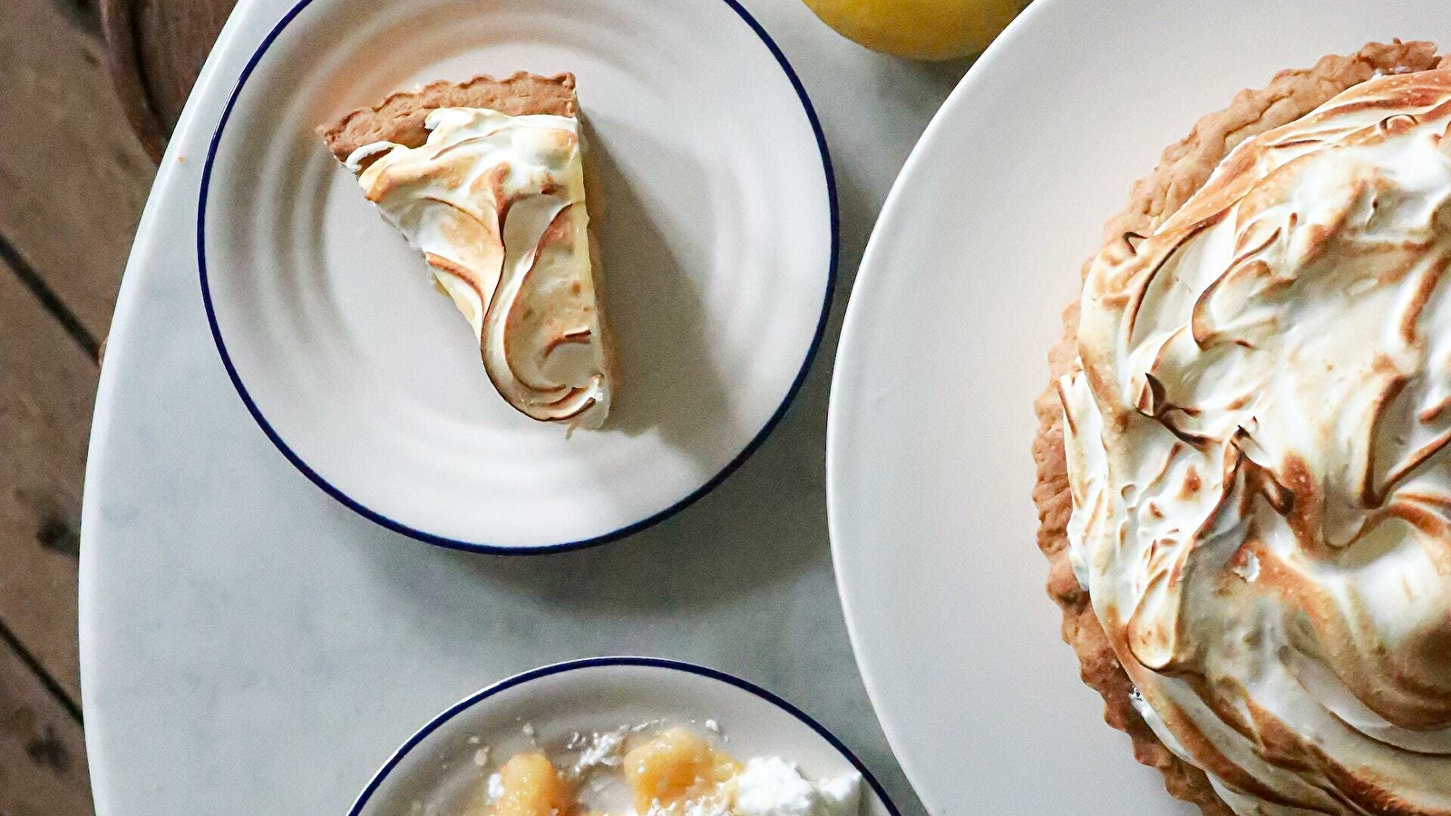 Atelier culinaire : La tarte au citron meringuée