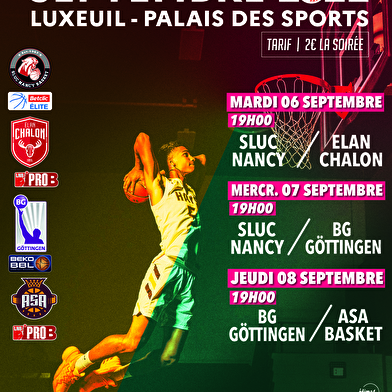 Luxtrophy : tournoi de basket