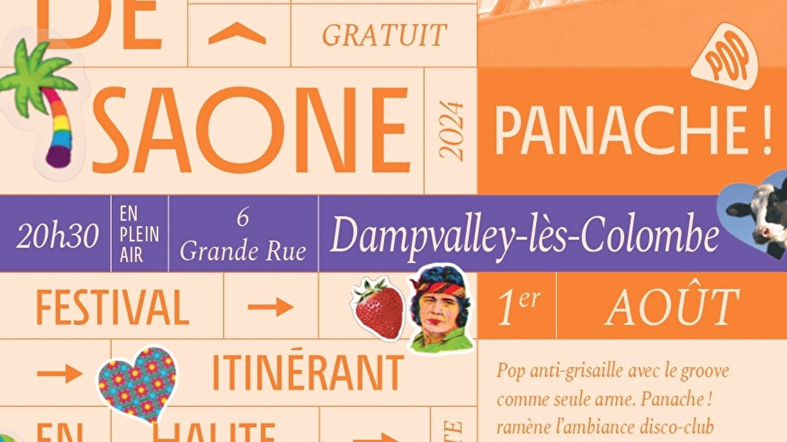 Les Estivales de Saône : Panache