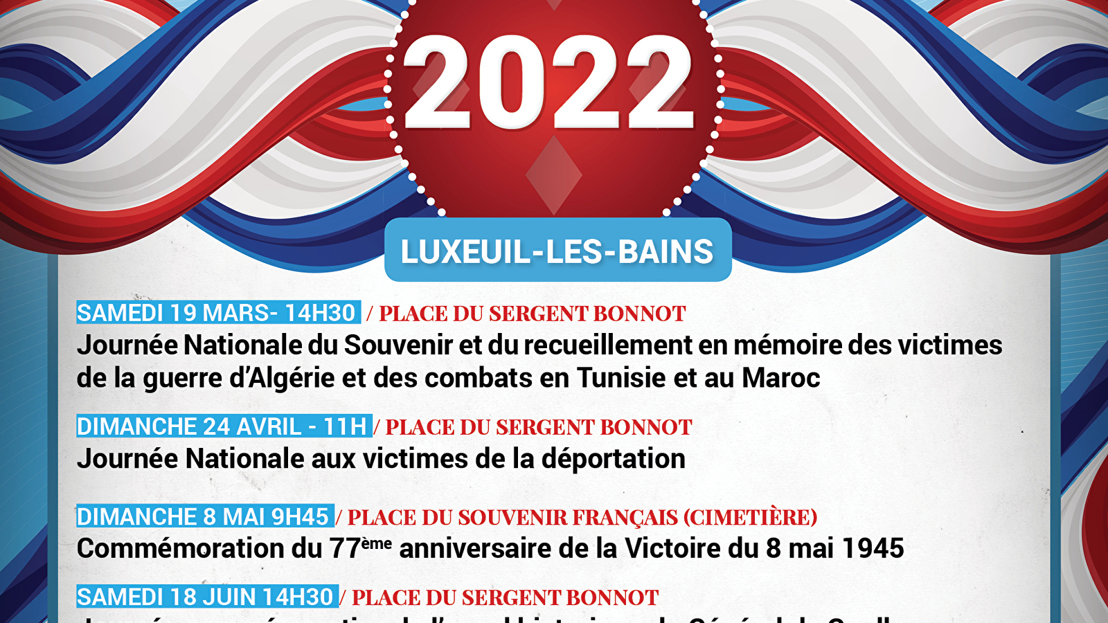 Cérémonie patriotique