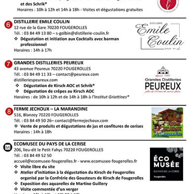 Fête du Kirsch de Fougerolles AOC