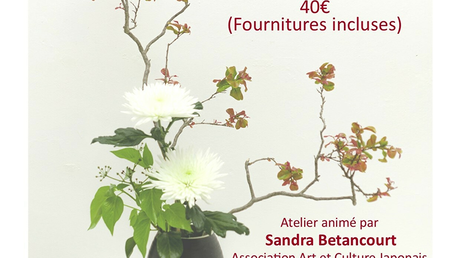 Atelier d'Ikebana