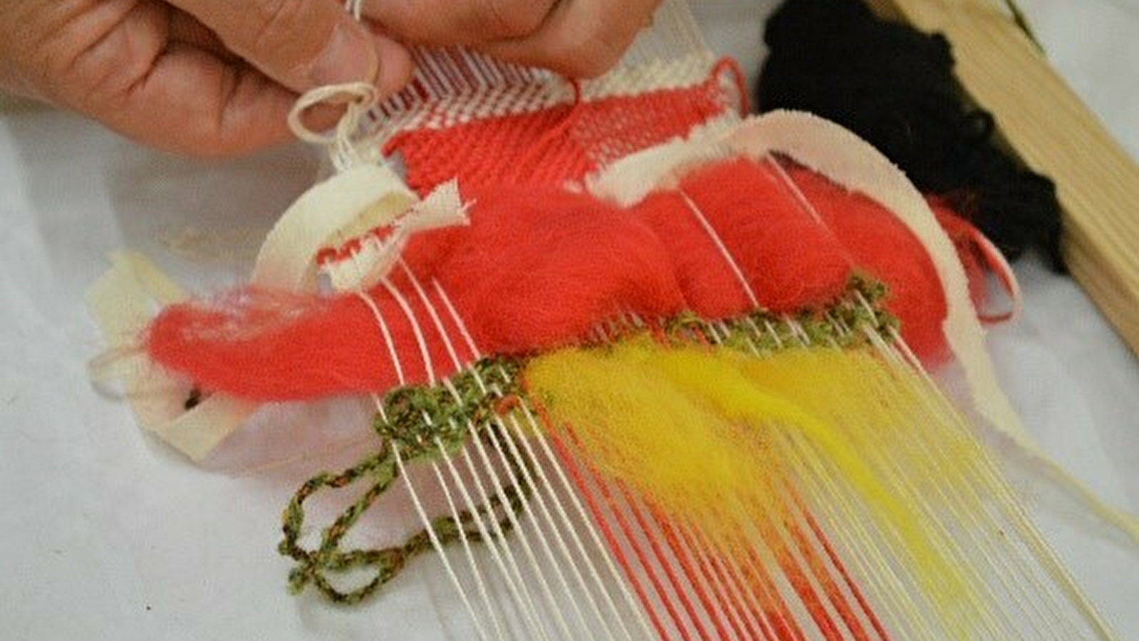 Atelier tissage-tapisserie
