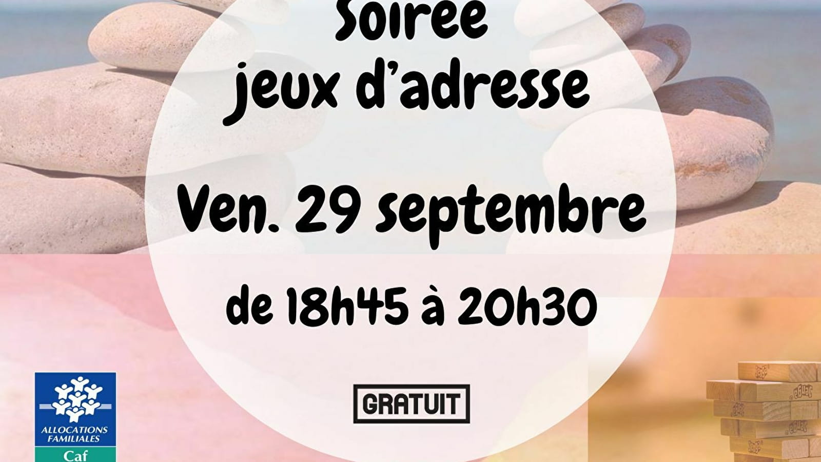 Soirée jeux d'adresse