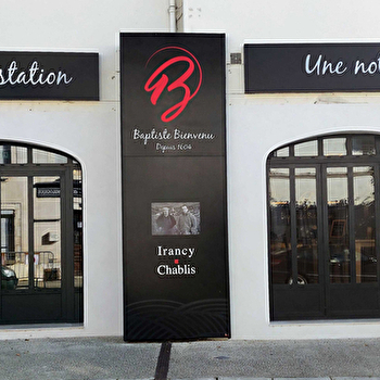 Une note de rouge cave Baptiste Bienvenu  - CHABLIS