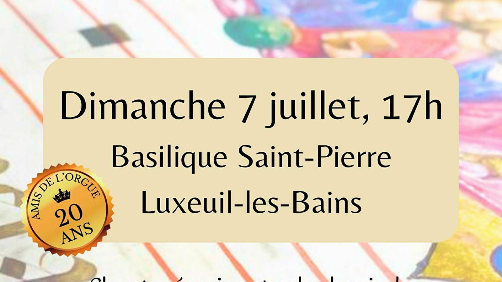 Concert avec l’ensemble vocal Trecanum de Strasbourg