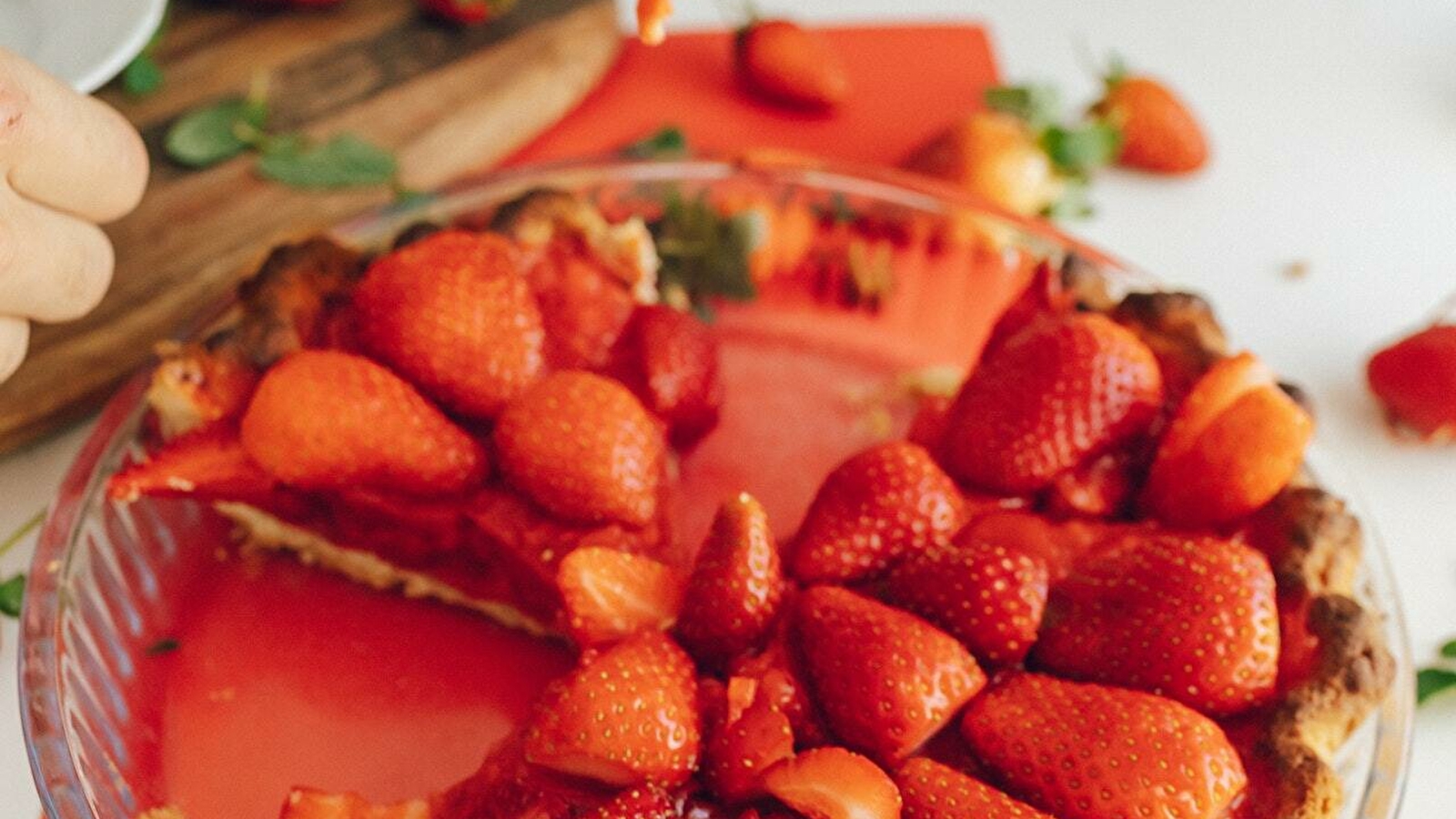 Atelier culinaire : La tarte aux fraises