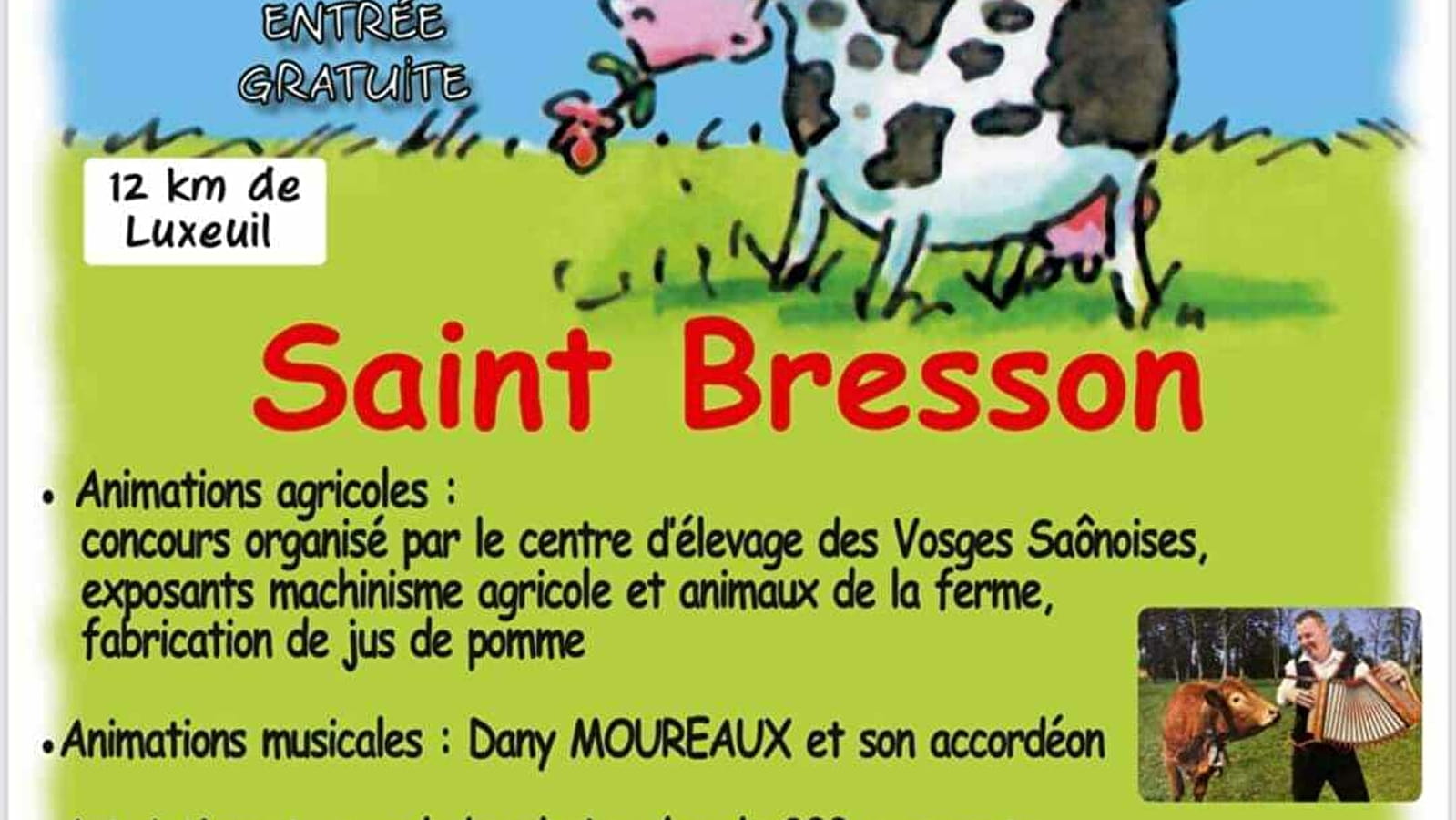 Foire agricole de Saint-Bresson