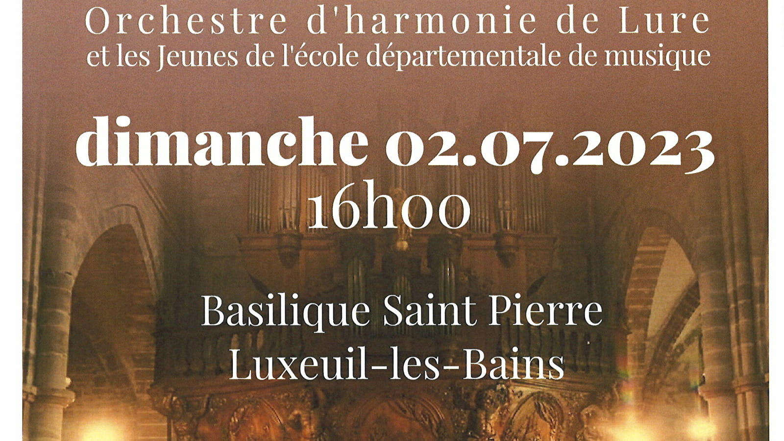 Orchestre d’harmonie de Lure Luxeuil