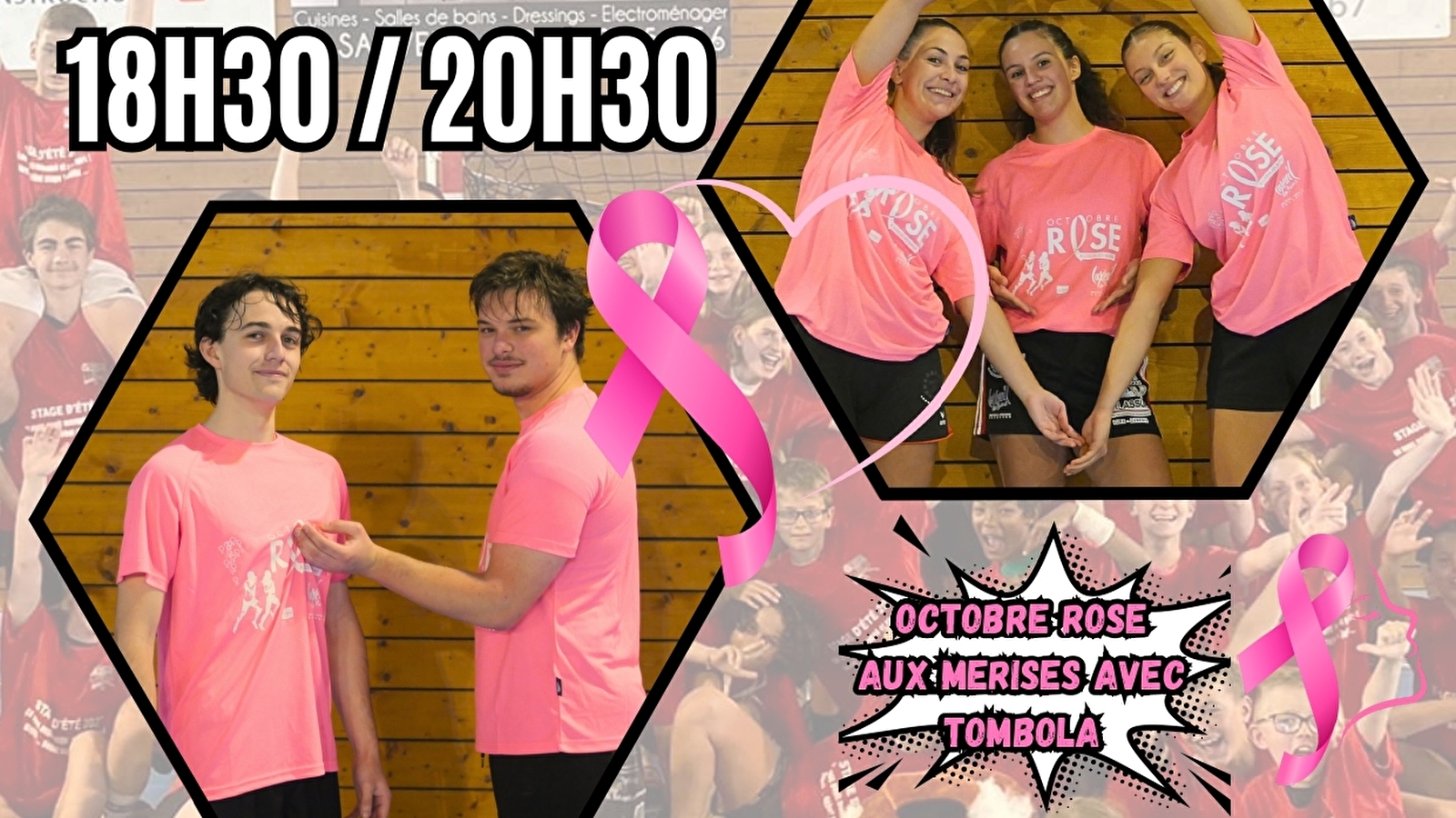 Octobre rose : Gala de Handball