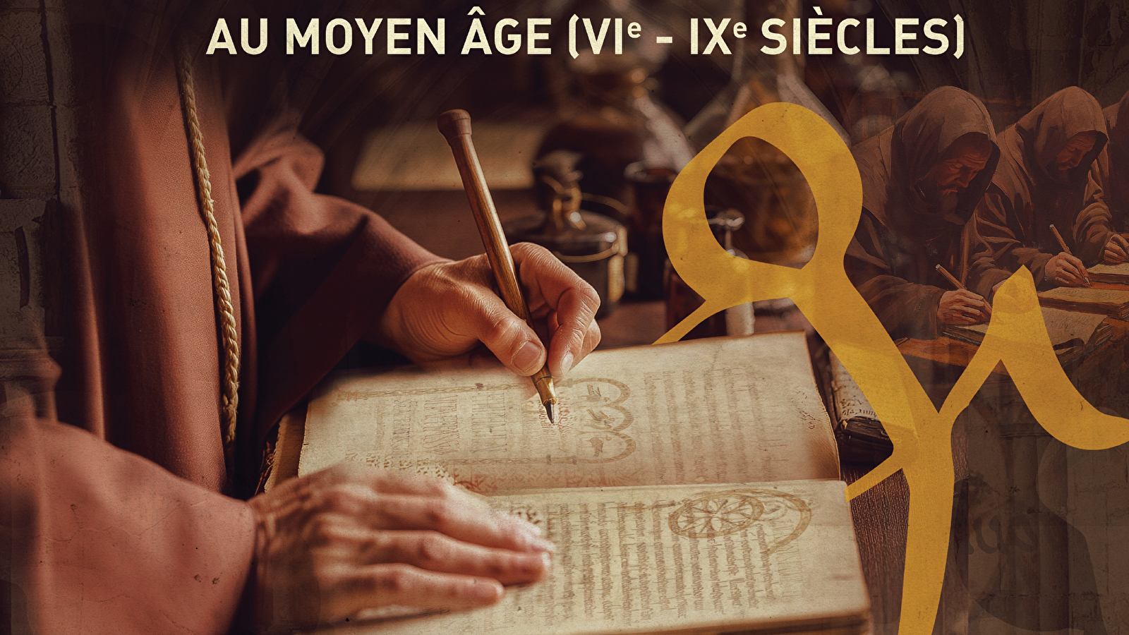 Exposition Trésors d’abbayes : scriptoria et manuscrits au Moyen Âge (VIe - IXe siècles)