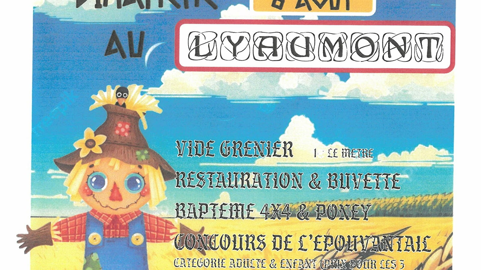 Fête des épouvantails