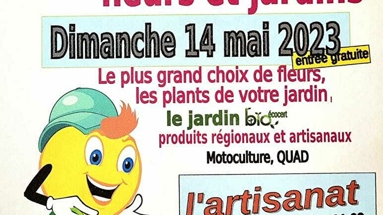 Foire au fleurs et jardins