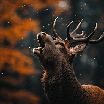 Le Brâme du Cerf au parc animalier - FOUGEROLLES-SAINT-VALBERT