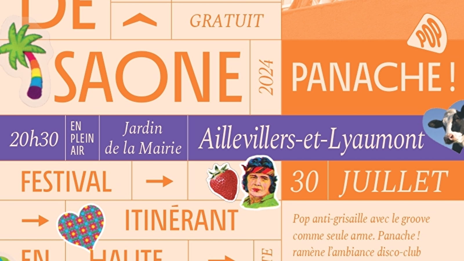 Les Estivales de Saône - Panache
