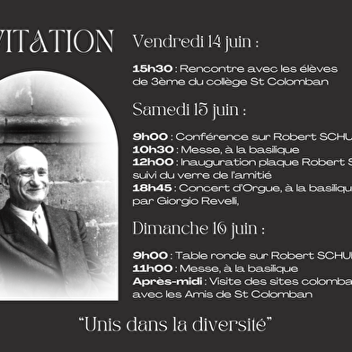 Célébrations du discours de Robert Schuman