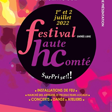 Festival Haute Comté : installation de Feu