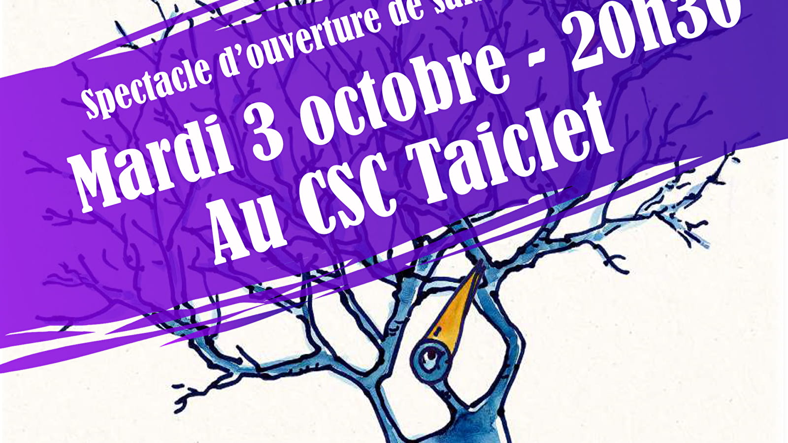 Spectacle : Ô Bec ! L'arbre bleu