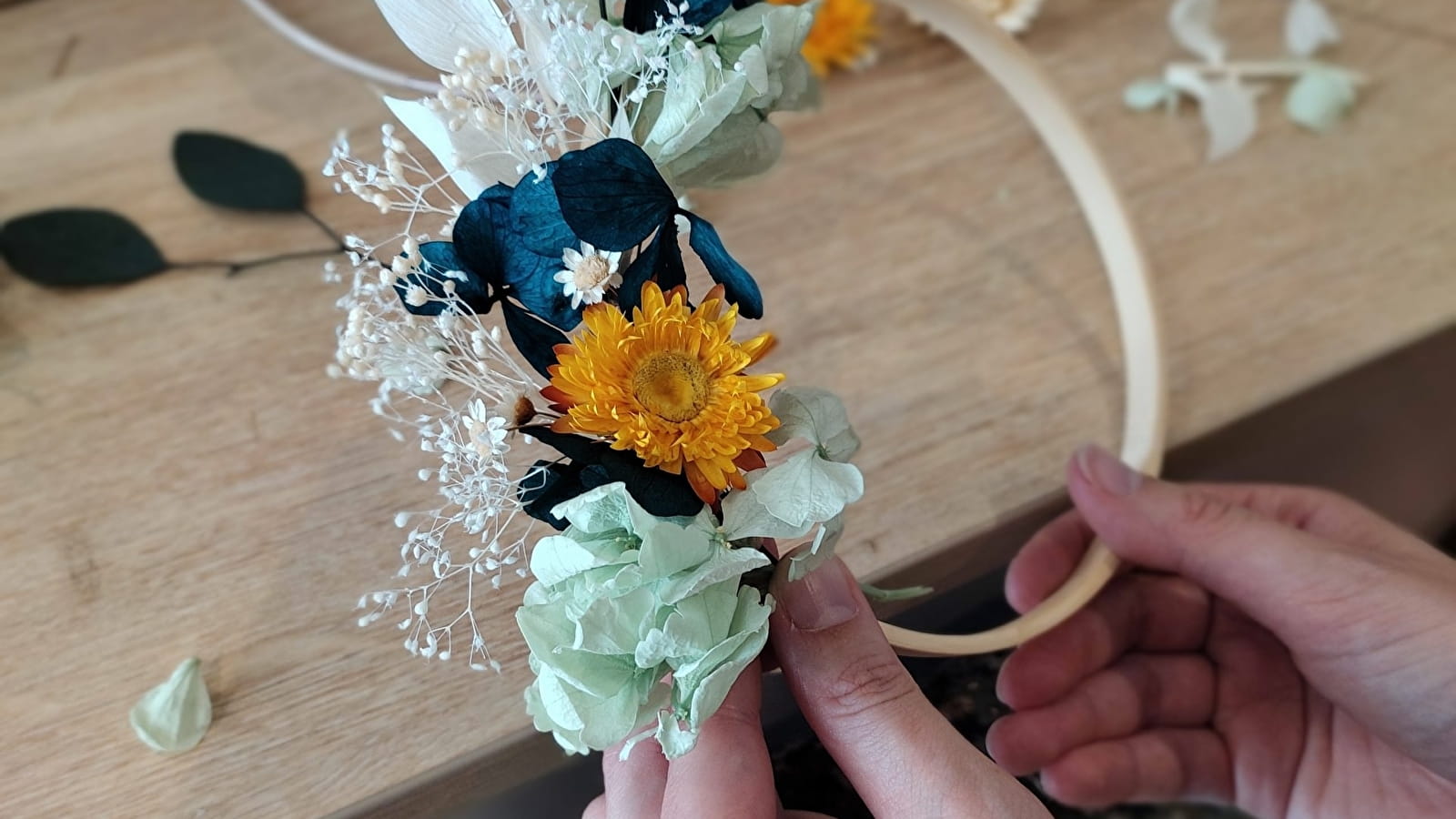 Atelier : Herbier fleurs séchées