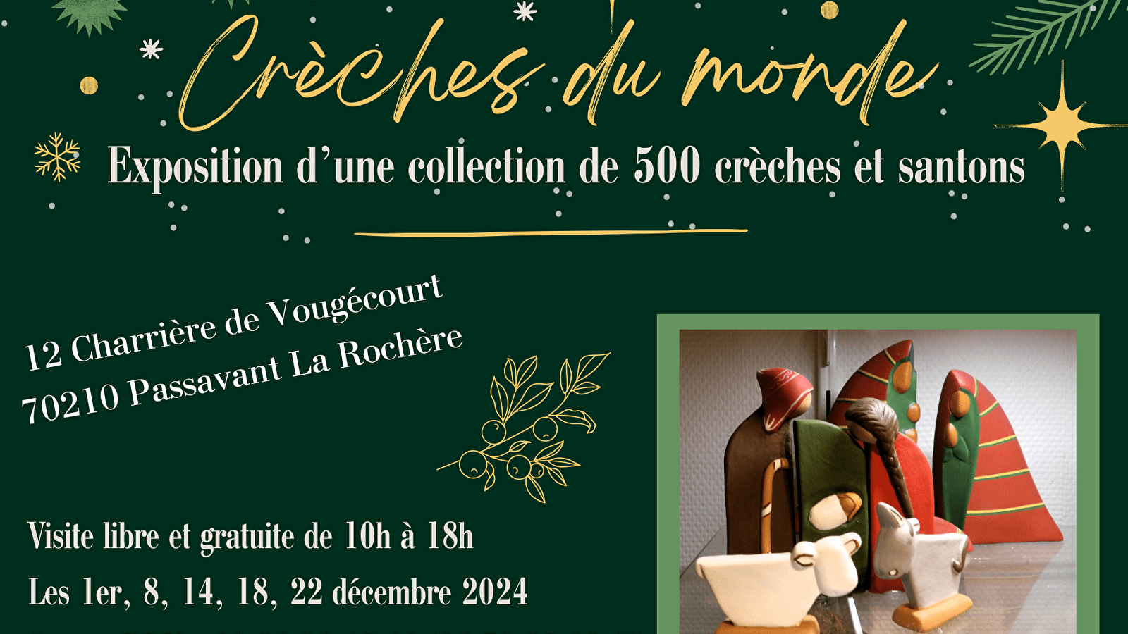 Exposition de Crèches du monde