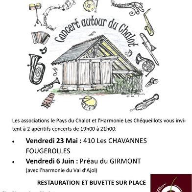 Concert autour du chalot