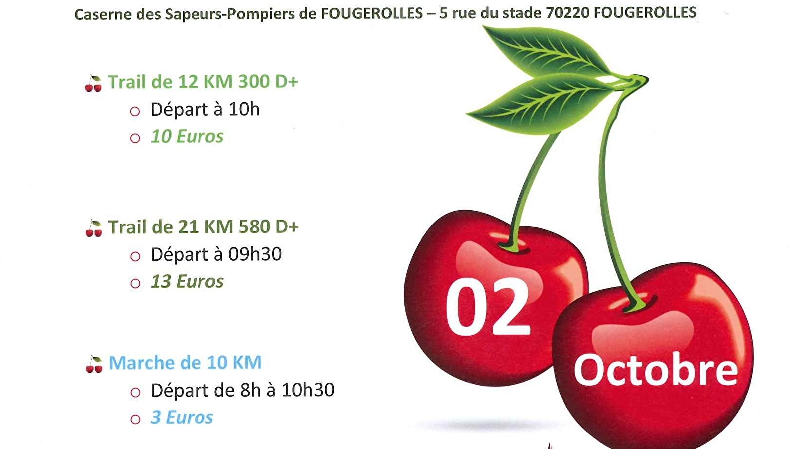 Trail des Cerises